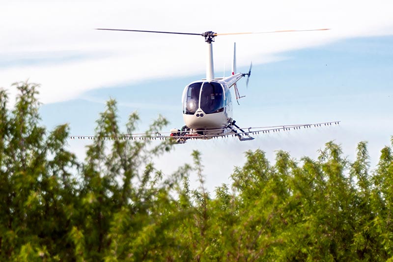 Wisconsin Frost Control by Helicopter